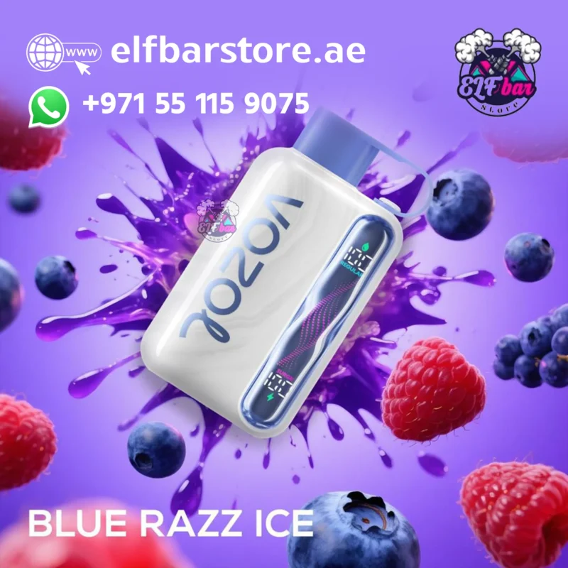 VOZOL STAR 40000 PUFFS Disposable Vape BLUE RAZZ ICE