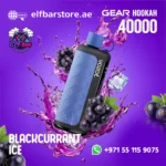Vozol Gear Hookah 40000 Puffs Disposable Vape BLACKCURRENT ICE