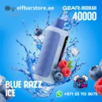 Vozol Gear Hookah 40000 Puffs Disposable Vape BLUE RAZZ ICE