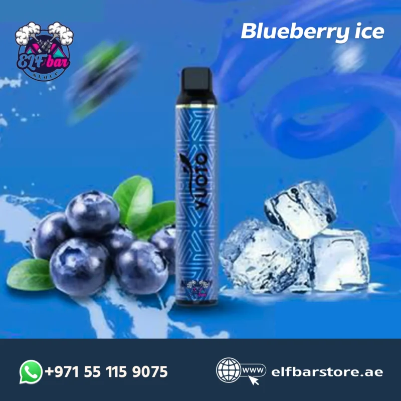 Yuoto Luscious 3000 Puffs In UAE Blueberry Ice