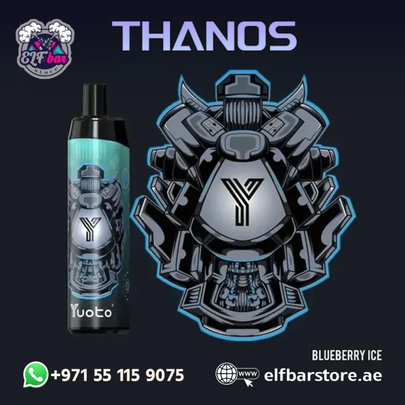 Yuoto Thanos 5000 Puffs Disposable Vape In UAE BLUEBERRY ICE