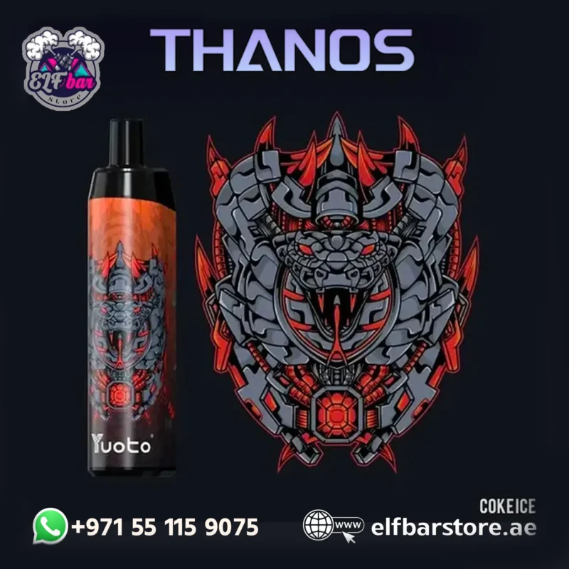 Yuoto Thanos 5000 Puffs Disposable Vape In UAE COKE ICE