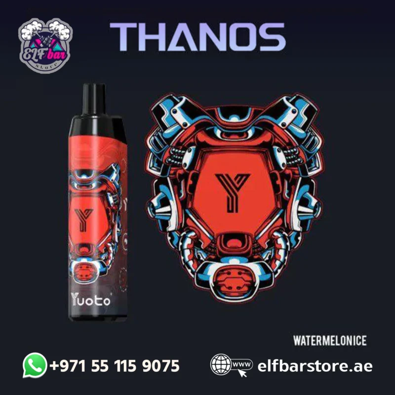 Yuoto Thanos 5000 Puffs Disposable Vape In UAE WATERMELON ICE
