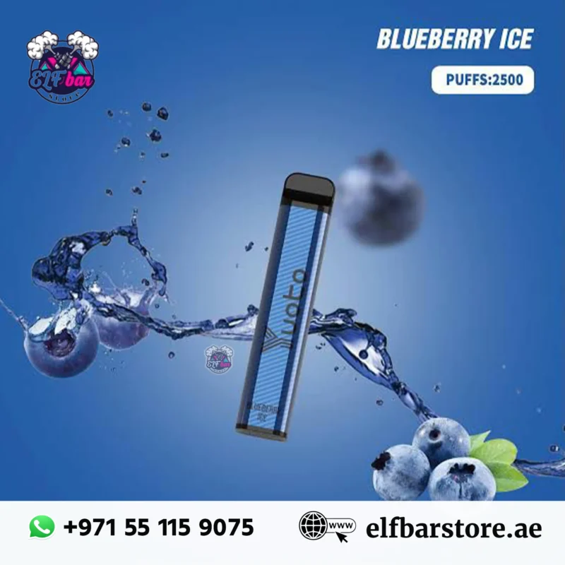 Yuoto XXL Disposable Vape 2500 Puffs In UAE Blueberry Ice