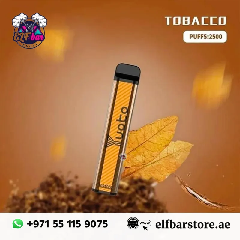 Yuoto XXL Disposable Vape 2500 Puffs In UAE Tobacco