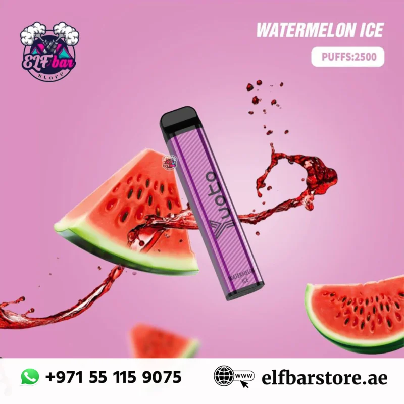 Yuoto XXL Disposable Vape 2500 Puffs In UAE Watermelon ice