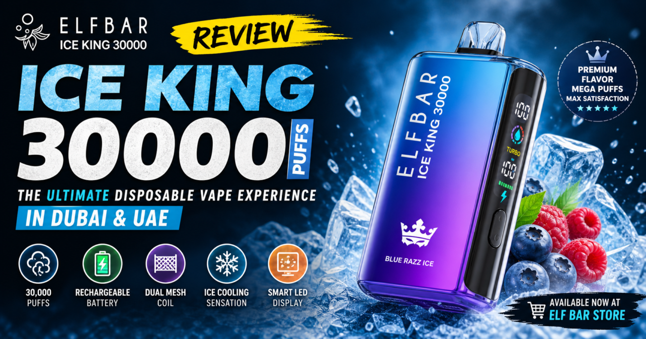 ELFBar Ice King 30000 Puffs Review Dubai