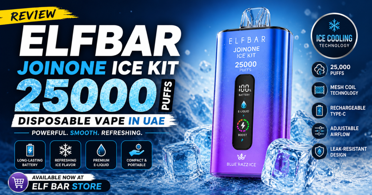 Elfbar JoinOne Ice 25K Puffs Review in Dubai