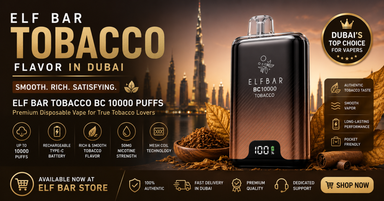 elf bar tobacco flavor