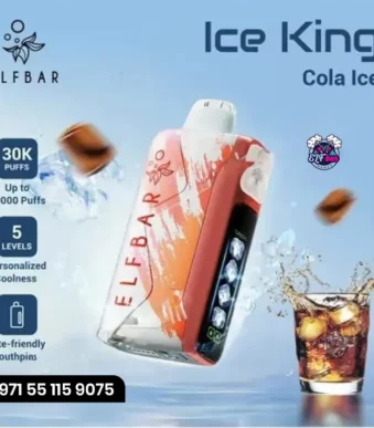 ELF BAR Ice King 30000 Puffs Cola Ice Disposable Vape in UAE