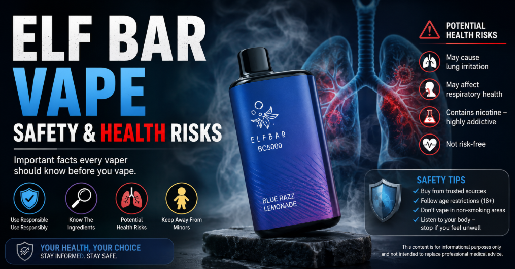 elf bar vape safety health risks