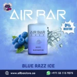 Air Bar Nano 800 Puffs Zero Nicotine Blue Razz Ice Disposable Vape in Dubai UAE