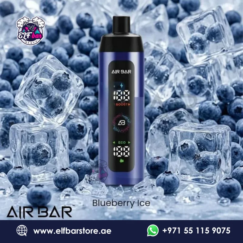 Airbar E-Shisha 15000 Puffs Blueberry Ice in Dubai UAE