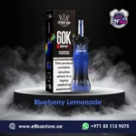 Al Fakher Crown Bar E Hose X 60000 Puffs Blueberry Lamonade in UAE