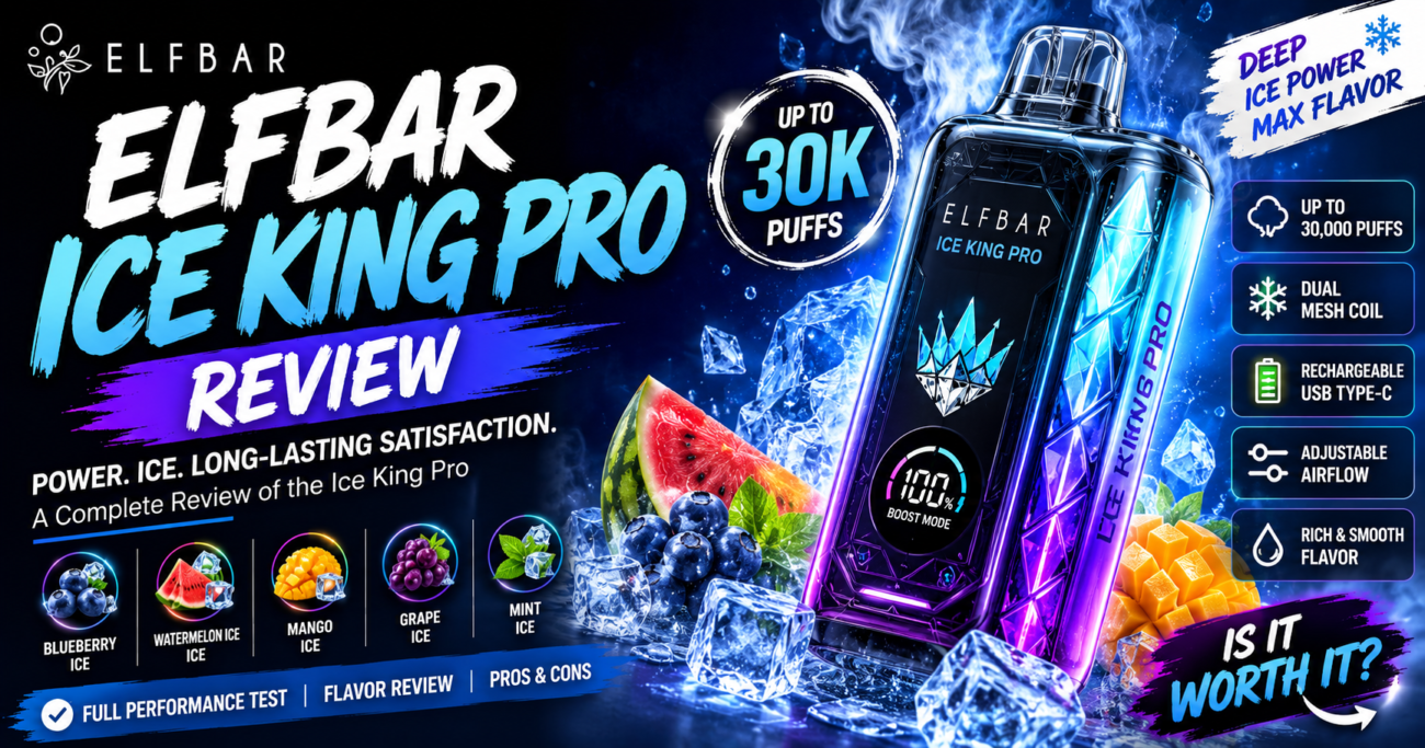 elfbar ice king pro review