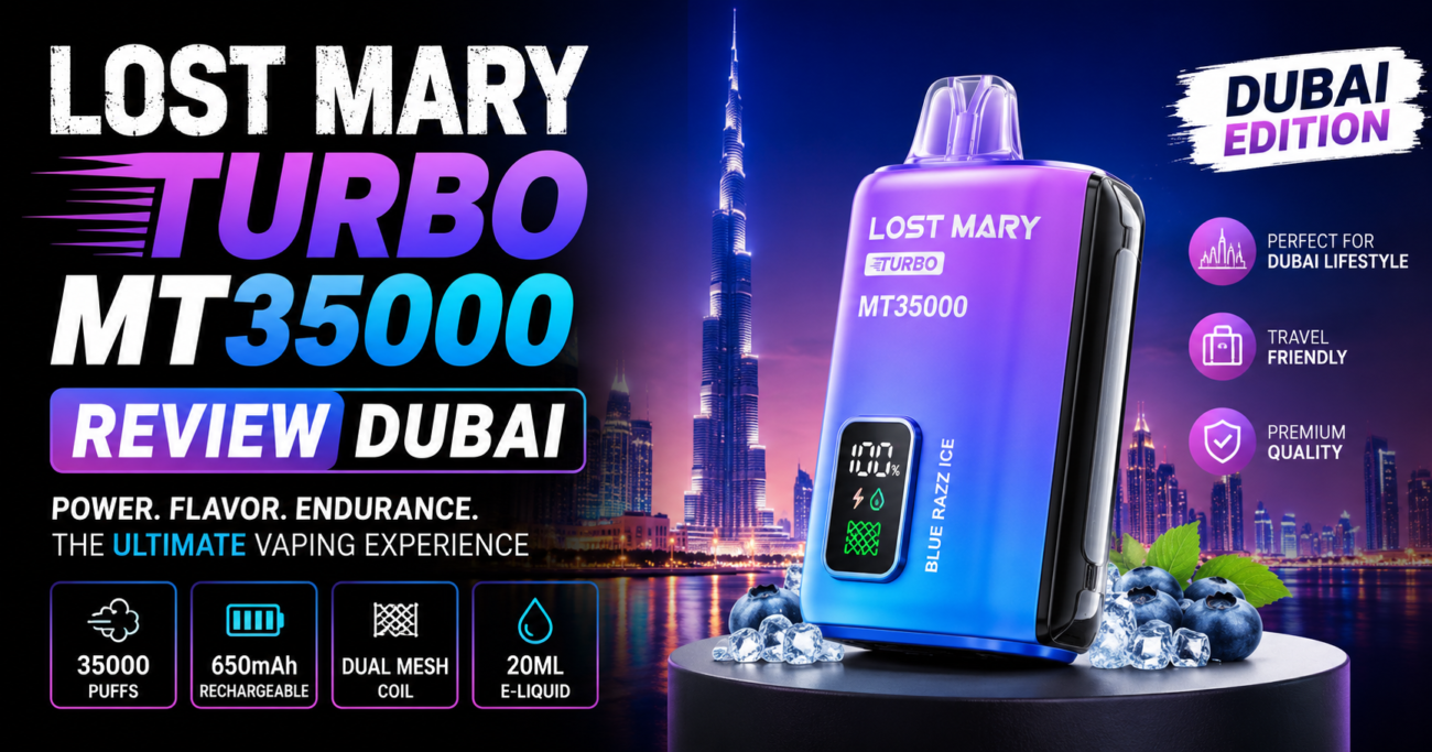 Lost Mary Turbo MT35000 Dubai Review
