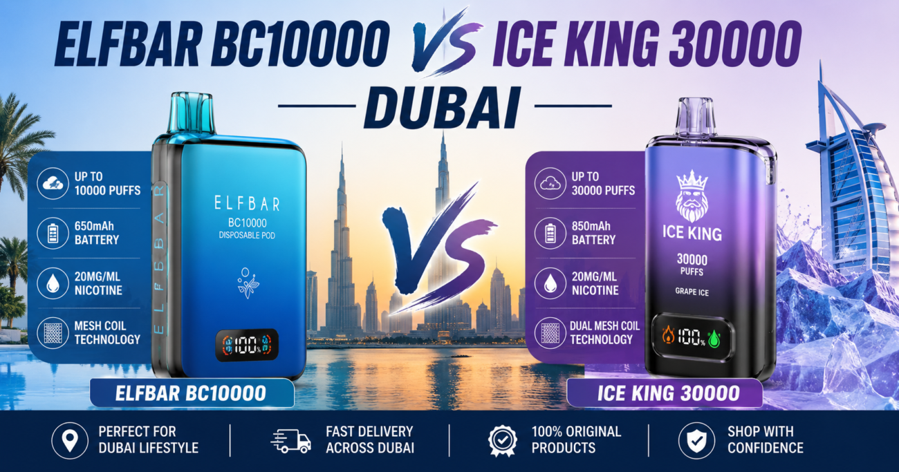 elfbar bc10000 vs ice king 30000 dubai
