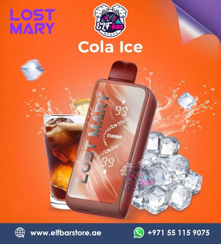 Lost Mary Turbo MT35000 Puffs 20mg Nicotine Cola Ice In Dubai, UAE