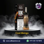 Al Fakher Crown Bar E Hose X 60K Puffs Cool Mango in Dubai UAE