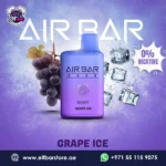 Air Bar Nano 800 Puffs Zero Nicotine Grape Ice Disposable Vape in Dubai UAE