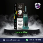 Al Fakher Crown Bar E Hose X 60K Puffs Lemon Mint in Dubai