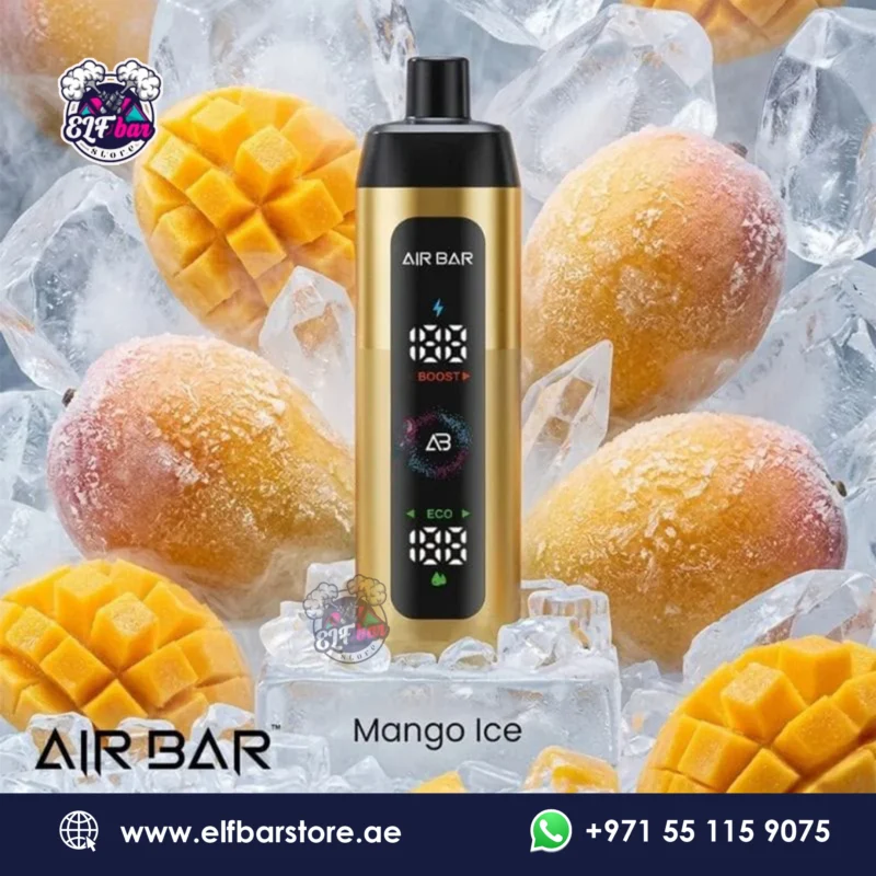 Airbar E-Shisha 15000 Puffs Mango Ice in Dubai UAE