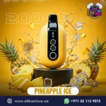 Malaki Flonq Ultra 20K Puffs Pineapple Ice in Dubai UAE