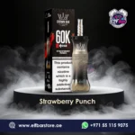 Al Fakher Crown Bar E Hose X 60000 Puffs Strawberry Punch in UAE