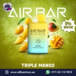 Air Bar Nano 800 Puffs Zero Nicotine Triple Mango Disposable Vape in Dubai UAE
