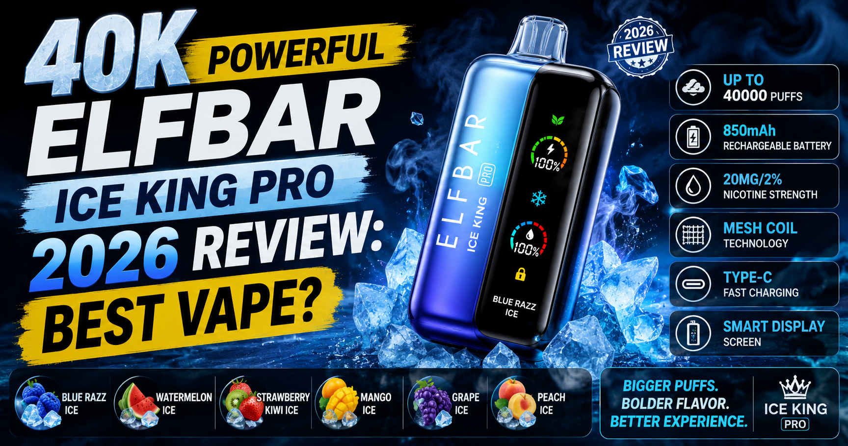 ELFBAR Ice King Pro 2026 Review