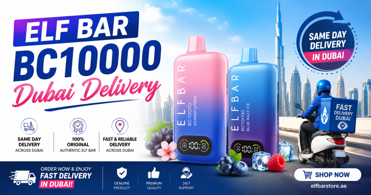 Elf Bar BC10000 Dubai Delivery | Fast Vape Delivery UAE