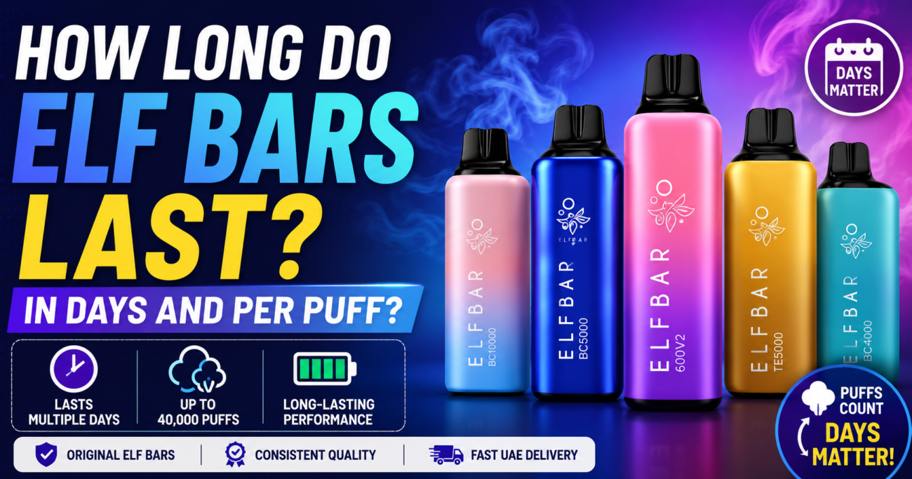 How Long Do Elf Bars Last In Days and Per Puff