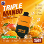 Bounce X Turbo 45000 Puffs Triple Mango Disposable Vape in Dubai