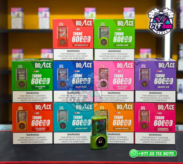 Bounce Turbo 60K 20Mg Disposable Vape in Dubai UAE