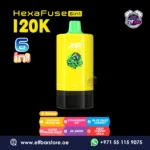 JNR HexaFuse 120K Puffs 6in1 A Series Disposable Vape in Dubai UAE