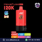 JNR HexaFuse 120K Puffs 6in1 B Series Disposable Vape in Dubai UAE