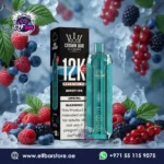 Al Fakher Crown Bar 12K Crystal V2 BERRY ICE Disposable Vape in Dubai UAE