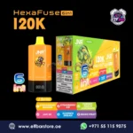 JNR HexaFuse 120K Puffs 6in1 J Series Disposable Vape in Dubai UAE