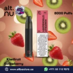 Alt Nu 8000 Puffs KIWIFRUIT STRAWBERRY Disposable Vape 20mg in Dubai UAE