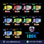 JNR HexaFuse 120K Puffs 6in1 Disposable Vape in Dubai UAE