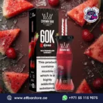 Al Fakher E-hose x Crown Bar 60000 Puffs Watermelon Cherry in Sharjah UAE