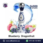 HUMO Azul 24000 BLUEBERRY DRAGONFRUIT 2% Nicotine Vape in Dubai