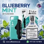Mazaya Deep Lite Cloud Edge 40000 Puffs BLUEBERRY MINT Disposable Vape in Dubai