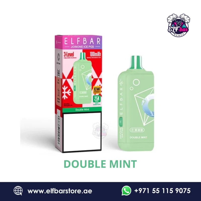 Elfbar Joinone Ice Pod 25k Puffs Double Mint in UAE