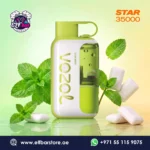 Vozol Star 35000 Puffs GUM MINT Disposable Vape in UAE