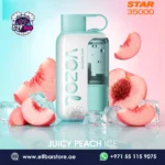 Vozol Star 35000 Puffs JUICY PEACH ICE Disposable Vape in UAE