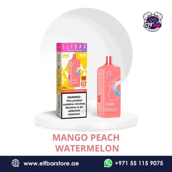 Elfbar Joinone Ice Pod 25k Puffs Mango Peach Watermelon in Dubai