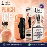 Mazaya Deep Lite Cloud Edge 40000 Puffs PEACH ICE Disposable Vape in Dubai
