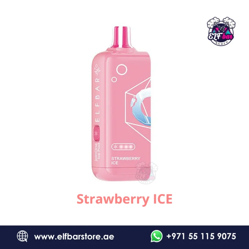 Elf Bar JoinOne Ice Pod 25000 Puffs Strawberry Ice in Dubai