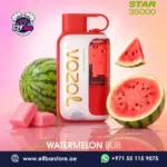 Vozol Star 35000 Puffs WATERMELON BUB Disposable Vape in UAE